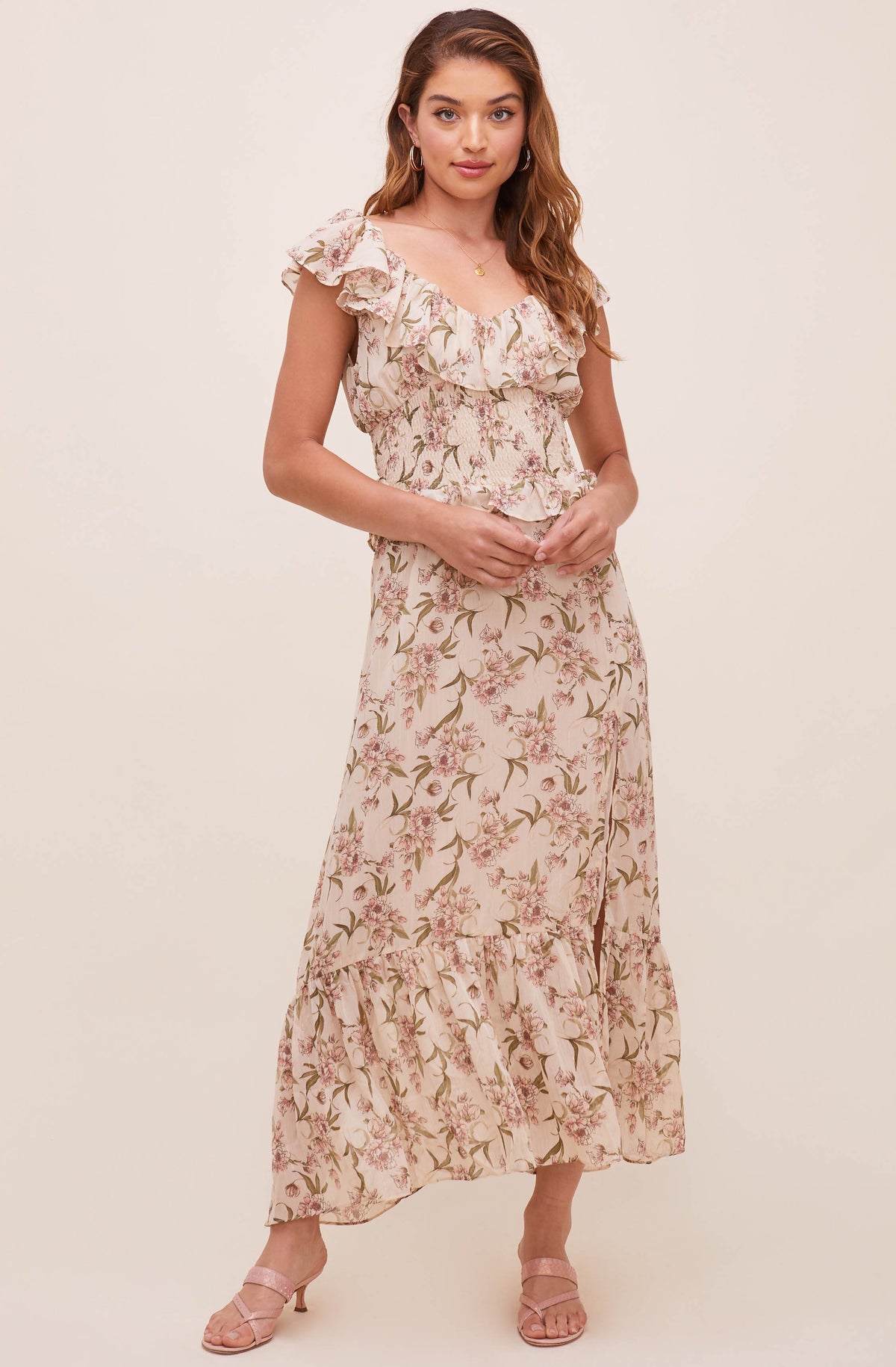Luna Floral Maxi Dress – ASTR The Label